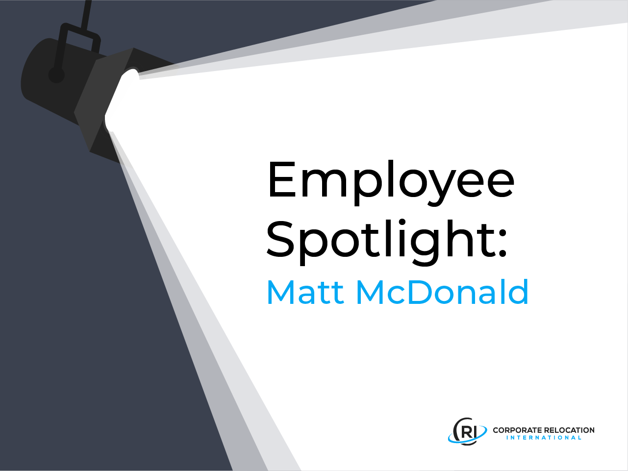 Matt McDonald - President's Award Winner